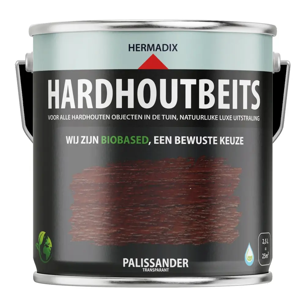 Hermadix Hardhoutbeits Palissander Hermadix Hardhoutbeits Palissander