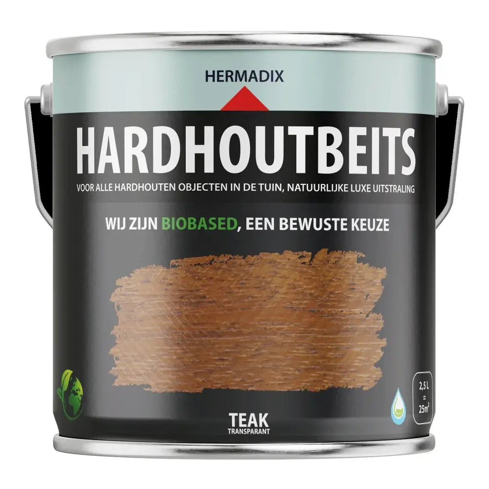 Hermadix Hardhoutbeits Teak