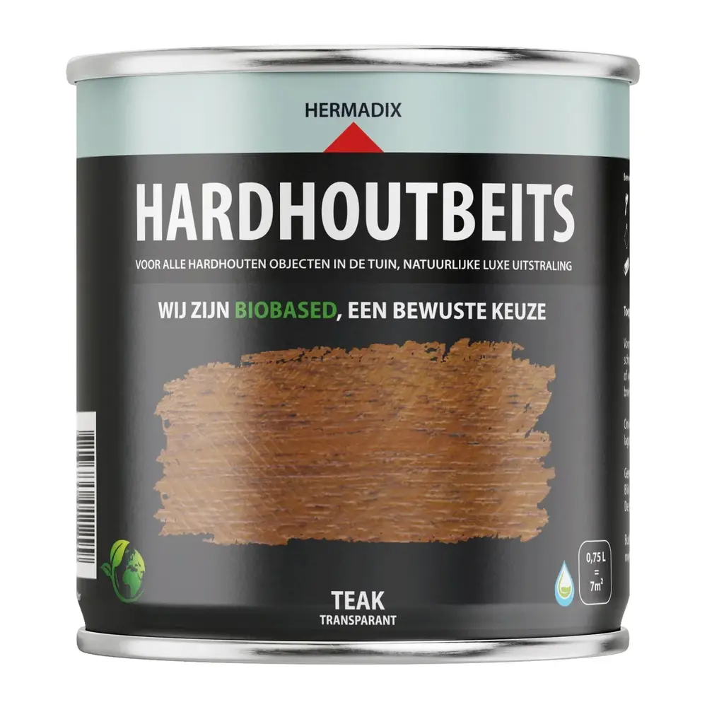Hermadix Hardhoutbeits Teak