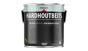 Hermadix Hardhoutbeits Transparant Zwart Hermadix Hardhoutbeits Transparant Zwart