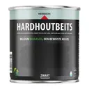 Hardhoutbeits Transparant Zwart