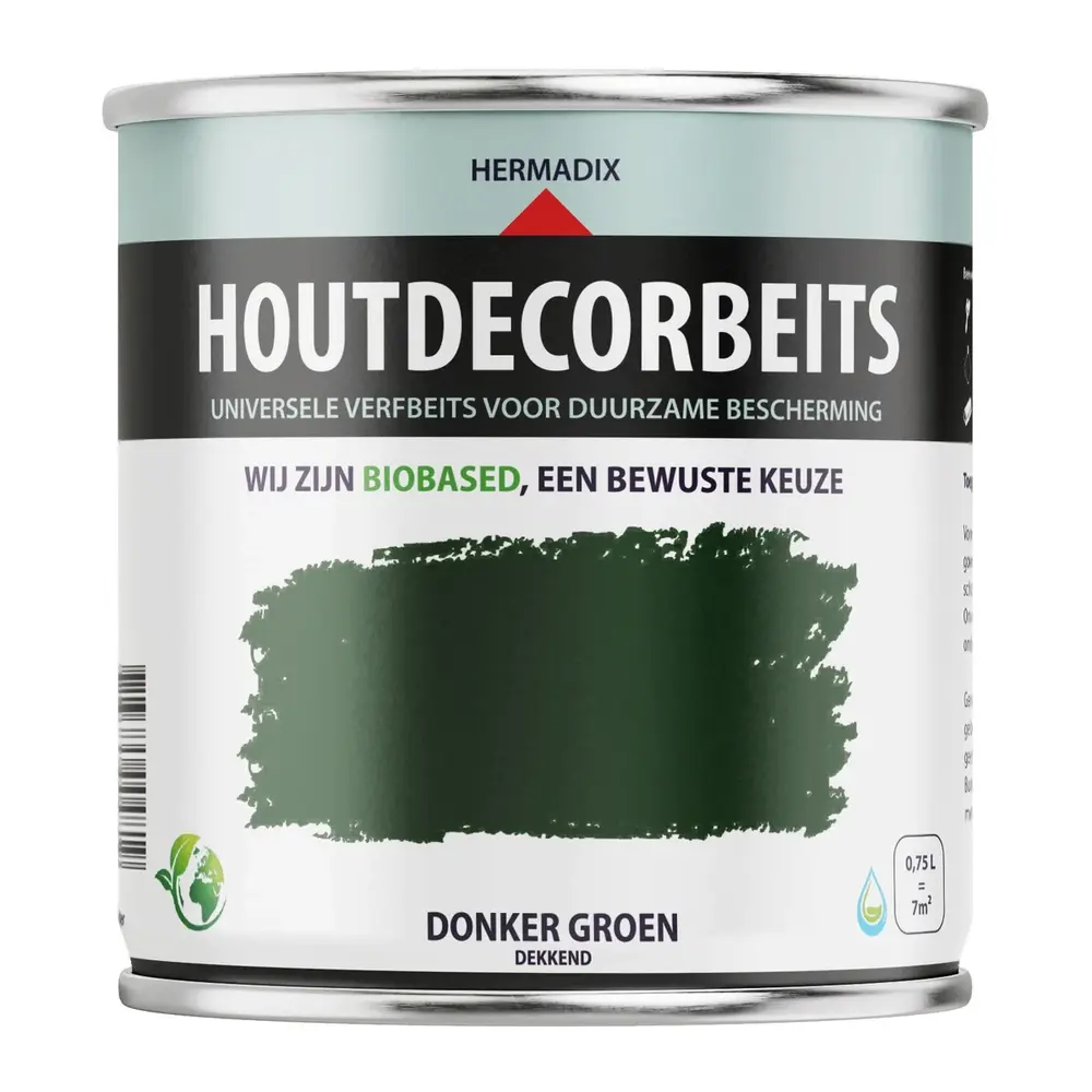 Hermadix Houtdecor Dekkend Donkergroen 623