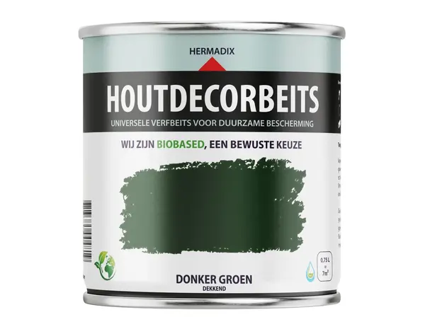 Hermadix Houtdecor Dekkend Donkergroen 623