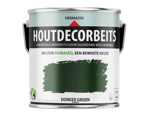 Hermadix Houtdecor Dekkend Donkergroen 623