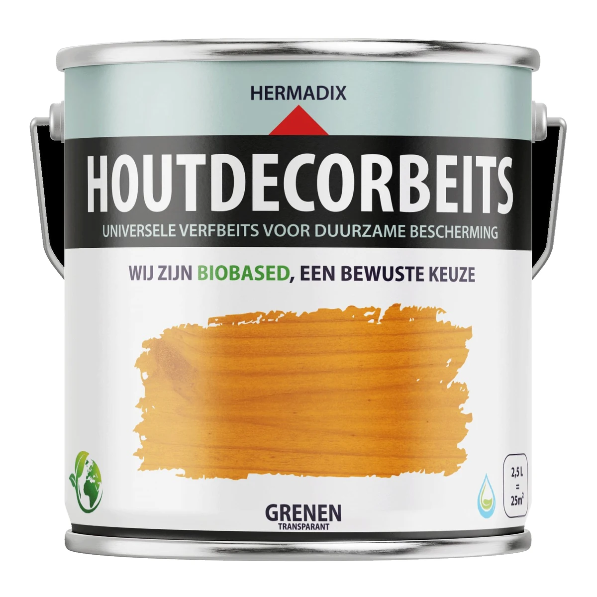 Houtdecor Transparant Grenen 652 | 2,5 LTR
