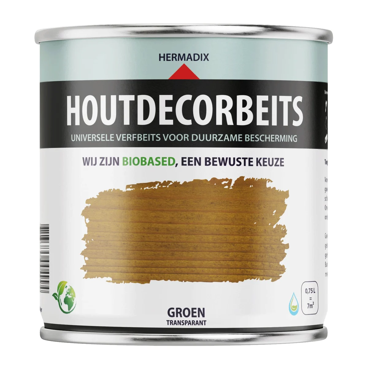 Houtdecor Transparant Groen 656 | 750 ML