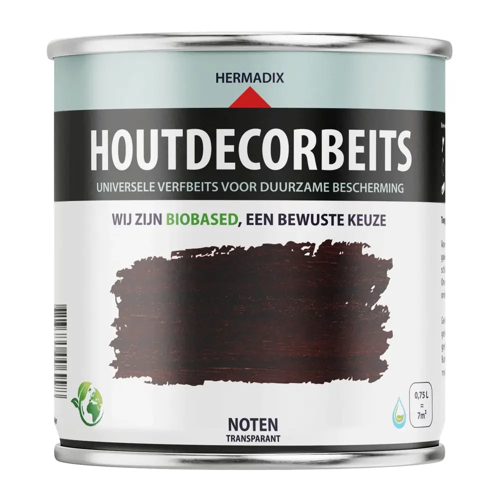 Hermadix Houtdecor Transparant Noten 655 Hermadix Houtdecor Transparant Noten 655