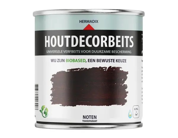 Hermadix Houtdecor Transparant Noten 655 Hermadix Houtdecor Transparant Noten 655