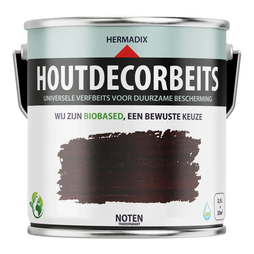 Hermadix Houtdecor Transparant Noten 655 Hermadix Houtdecor Transparant Noten 655