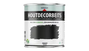 Hermadix Houtdecor Dekkend Zwart 620