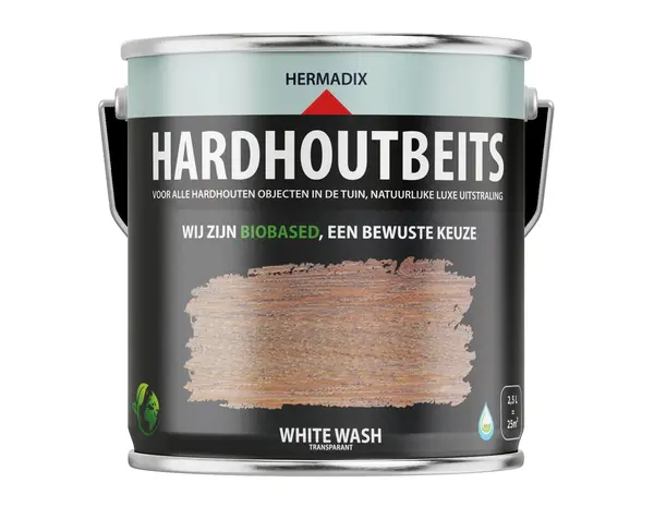 Hermadix Hardhoutbeits Whitewash Hermadix Hardhoutbeits Whitewash