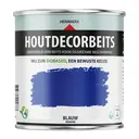 Houtdecor Dekkend Blauw 627