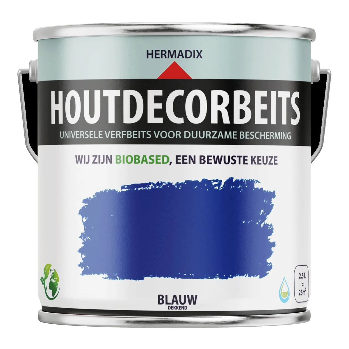 Houtdecor Dekkend Blauw 627 | 2,5 LTR