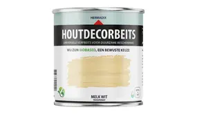 Hermadix Houtdecor Transparant Melk Wit 658