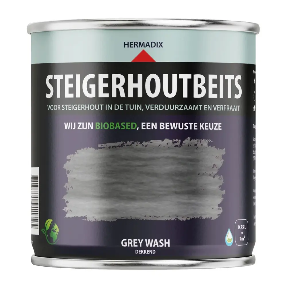 Hermadix Steigerhoutbeits Greywash