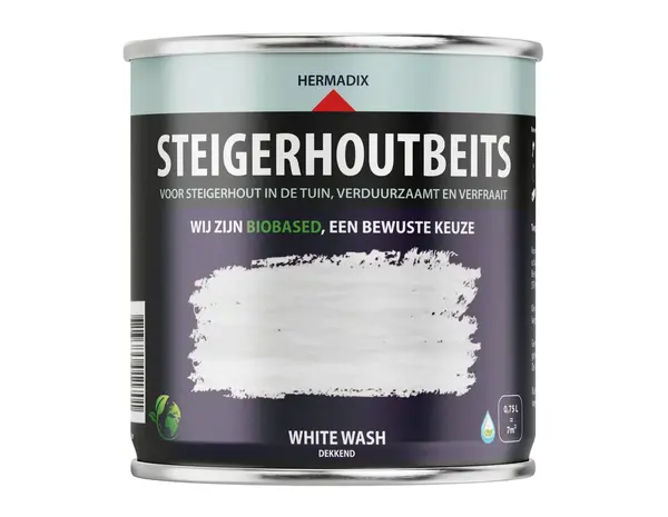 Hermadix Steigerhoutbeits Whitewash Hermadix Steigerhoutbeits Whitewash
