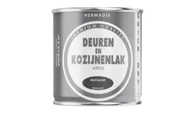 Hermadix Deuren&Kozijnenlak Extra Zijdeglans Antraciet Hermadix Deuren&Kozijnenlak Extra Zijdeglans Antraciet