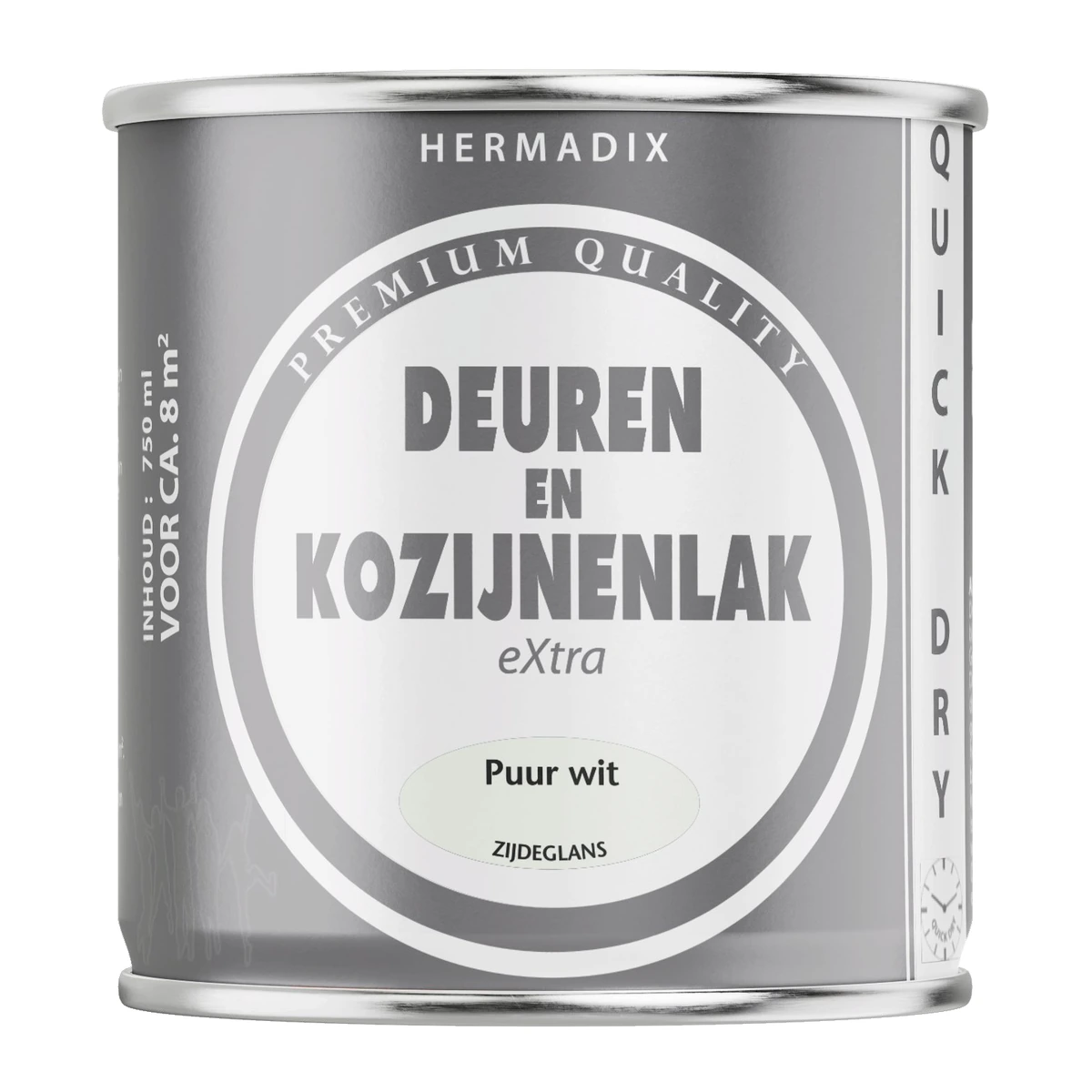Deuren&Kozijnenlak Extra Zijdeglans Wit | 750 ML