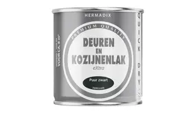 Hermadix Deuren&Kozijnenlak Extra Zijdeglans Puur Zwart Hermadix Deuren&Kozijnenlak Extra Zijdeglans Puur Zwart