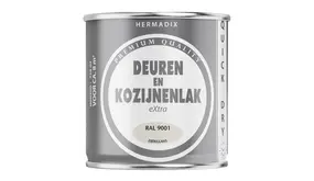 Hermadix Deuren&Kozijnenlak Extra Zijdeglans RAL9001 Hermadix Deuren&Kozijnenlak Extra Zijdeglans RAL9001