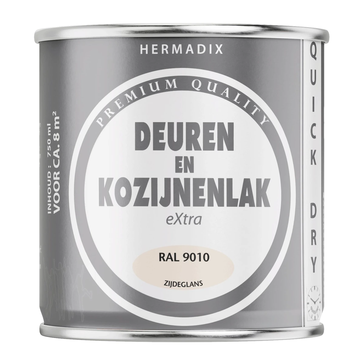 Deuren&Kozijnenlak Extra Zijdeglans RAL9010 | 750 ML