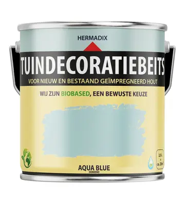 Hermadix Tuindecoratiebeits Dekkend Aqua Blue 714