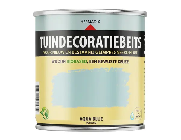 Hermadix Tuindecoratiebeits Dekkend Aqua Blue 714 Hermadix Tuindecoratiebeits Dekkend Aqua Blue 714