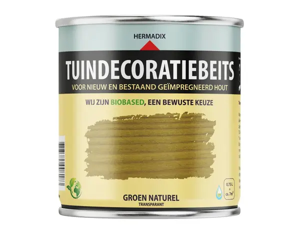 Hermadix Tuindecoratiebeits Transparant Groen 767 Hermadix Tuindecoratiebeits Transparant Groen 767