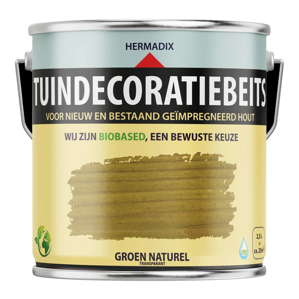 Tuindecoratiebeits Transparant Groen 767 | 2,5 LTR