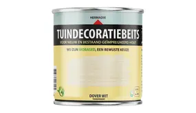 Hermadix Tuindecoratiebeits Transparant Dover Wit 765 Hermadix Tuindecoratiebeits Transparant Dover Wit 765