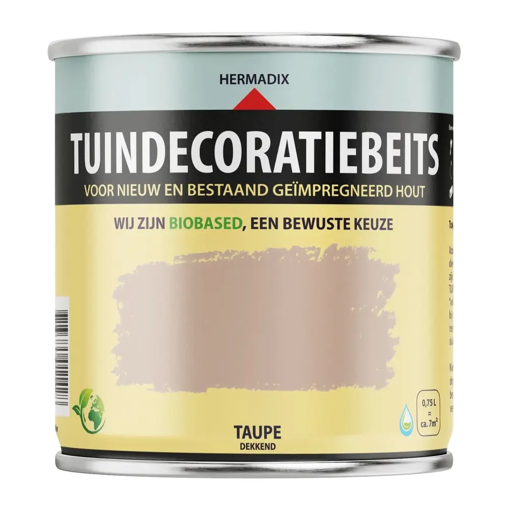 Hermadix Tuindecoratiebeits Dekkend Taupe 716 Hermadix Tuindecoratiebeits Dekkend Taupe 716