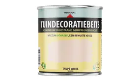 Hermadix Tuindecoratiebeits Dekkend Taupe White 717 Hermadix Tuindecoratiebeits Dekkend Taupe White 717