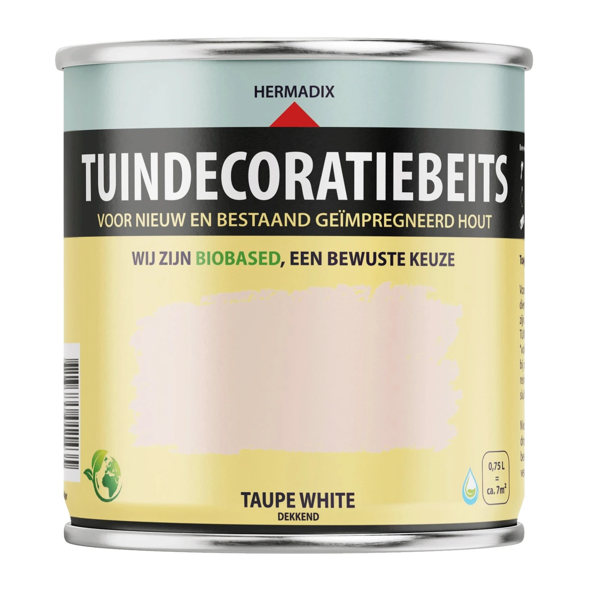 Tuindecoratiebeits Dekkend Taupe White 717 | 750 ML