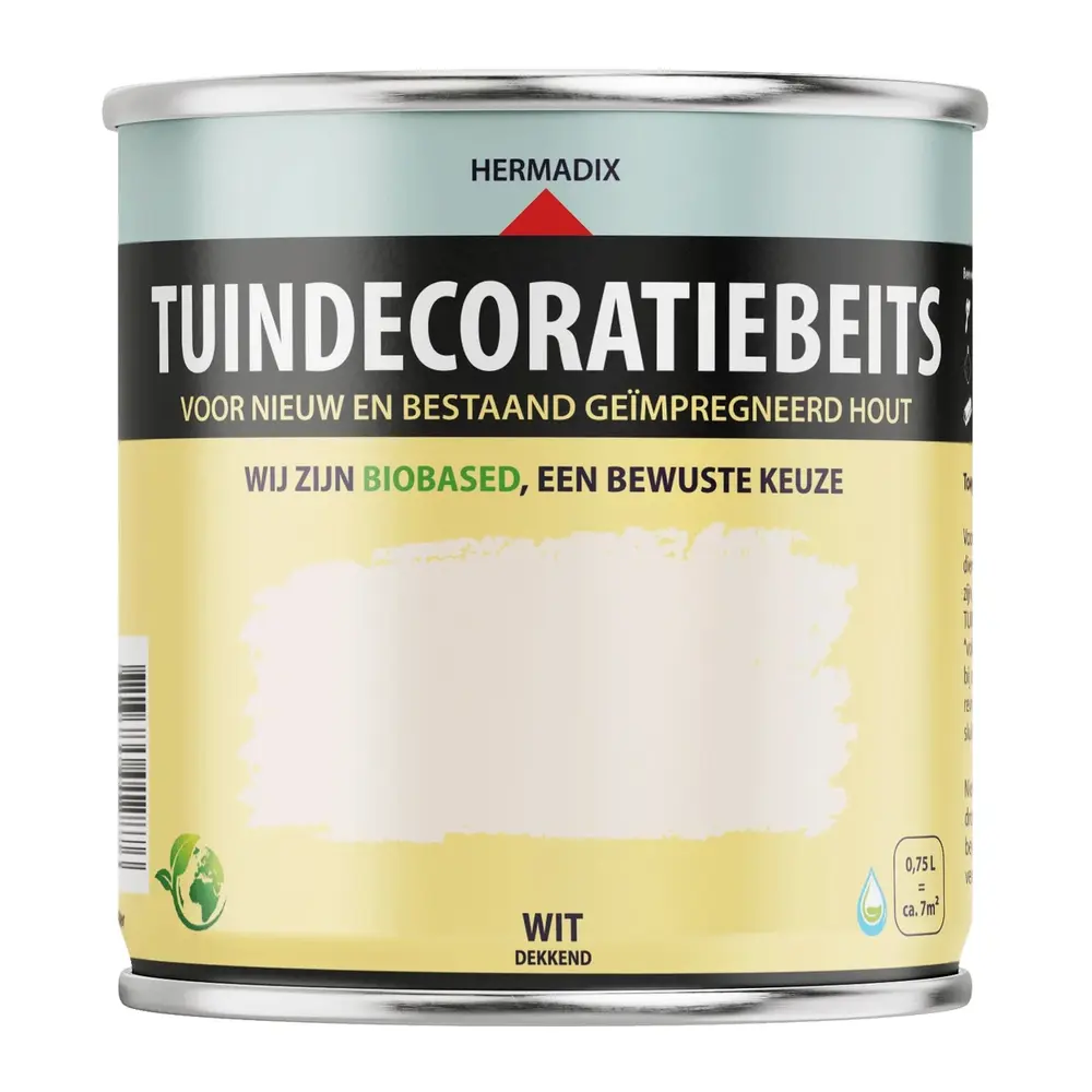 Hermadix Tuindecoratiebeits Dekkend Wit 705