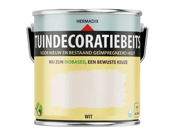 Hermadix Tuindecoratiebeits Dekkend Wit 705