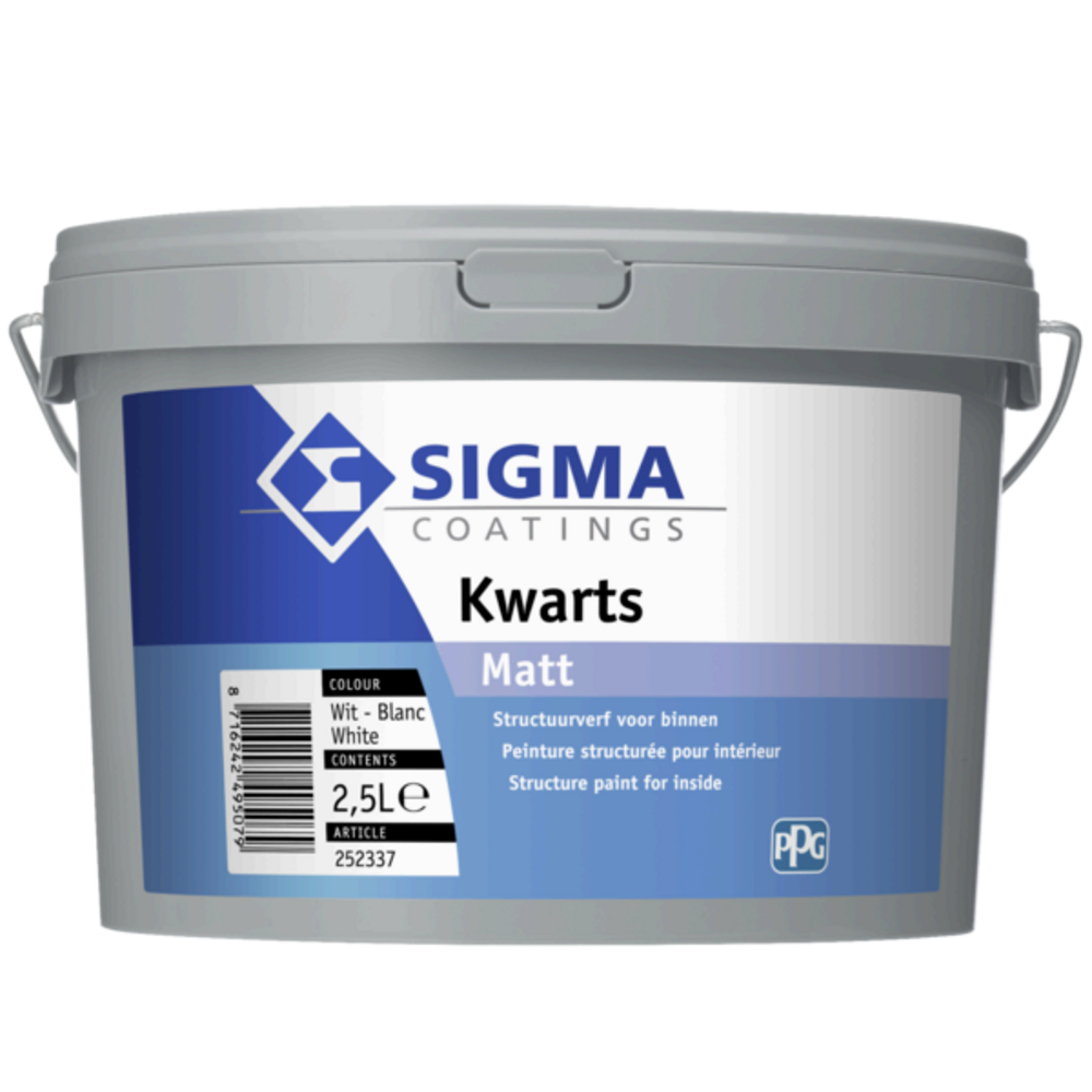 Sigma Kwarts Matt | Matte Structuurverf Binnen Sigma Kwarts Matt | Matte Structuurverf Binnen