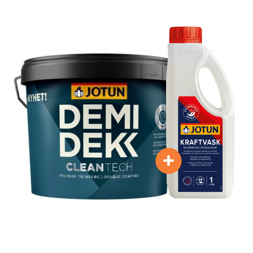 Jotun Demidekk Cleantech | Dekkende Houtverf Buiten Jotun Demidekk Cleantech | Dekkende Houtverf Buiten