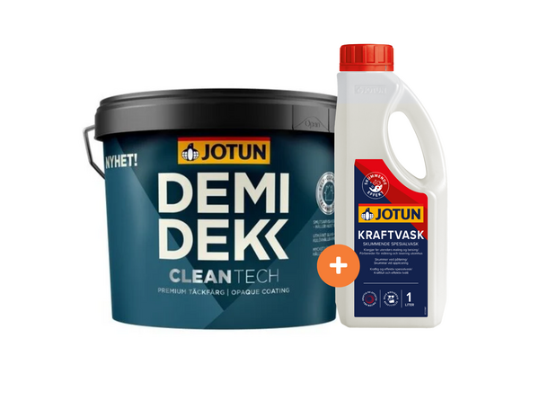 Jotun Demidekk Cleantech | Dekkende Houtverf Buiten Jotun Demidekk Cleantech | Dekkende Houtverf Buiten