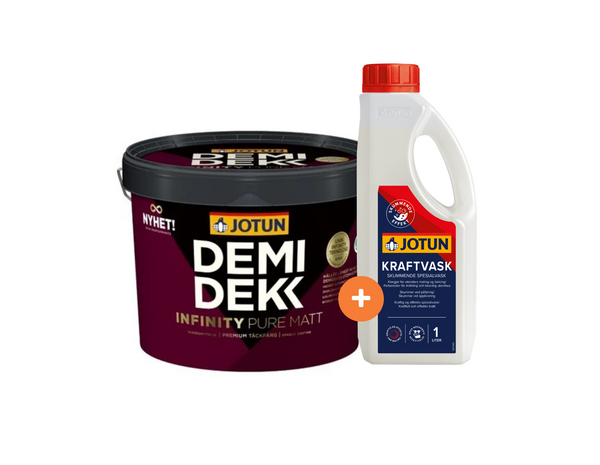 Jotun Demidekk Infinity Pure Mat | Dekkende Houtverf Buiten Jotun Demidekk Infinity Pure Mat | Dekkende Houtverf Buiten