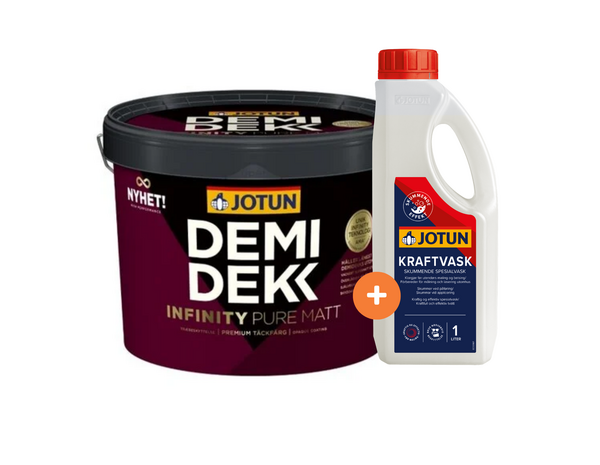 Jotun Demidekk Infinity Pure Mat | Dekkende Houtverf Buiten Jotun Demidekk Infinity Pure Mat | Dekkende Houtverf Buiten