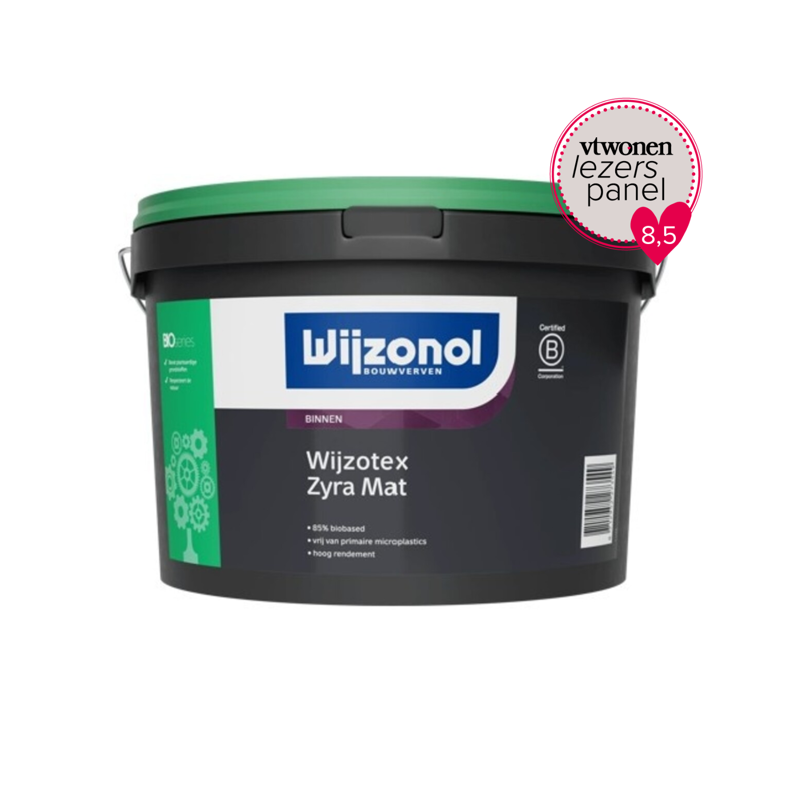 Wijzotex Zyra Mat | 2,5 LTR | Lichte kleur