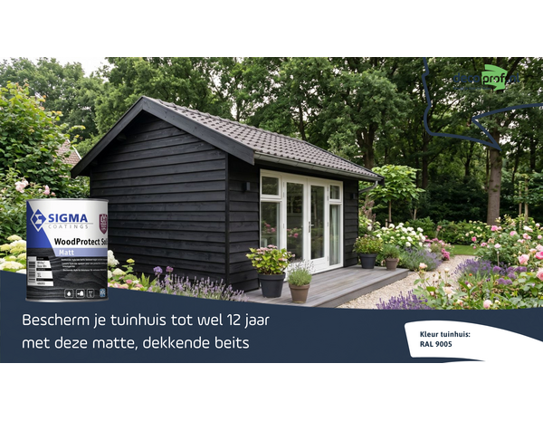 Sigma WoodProtect Solid Matt | Dekkende Houtverf Buiten Sigma WoodProtect Solid Matt | Dekkende Houtverf Buiten
