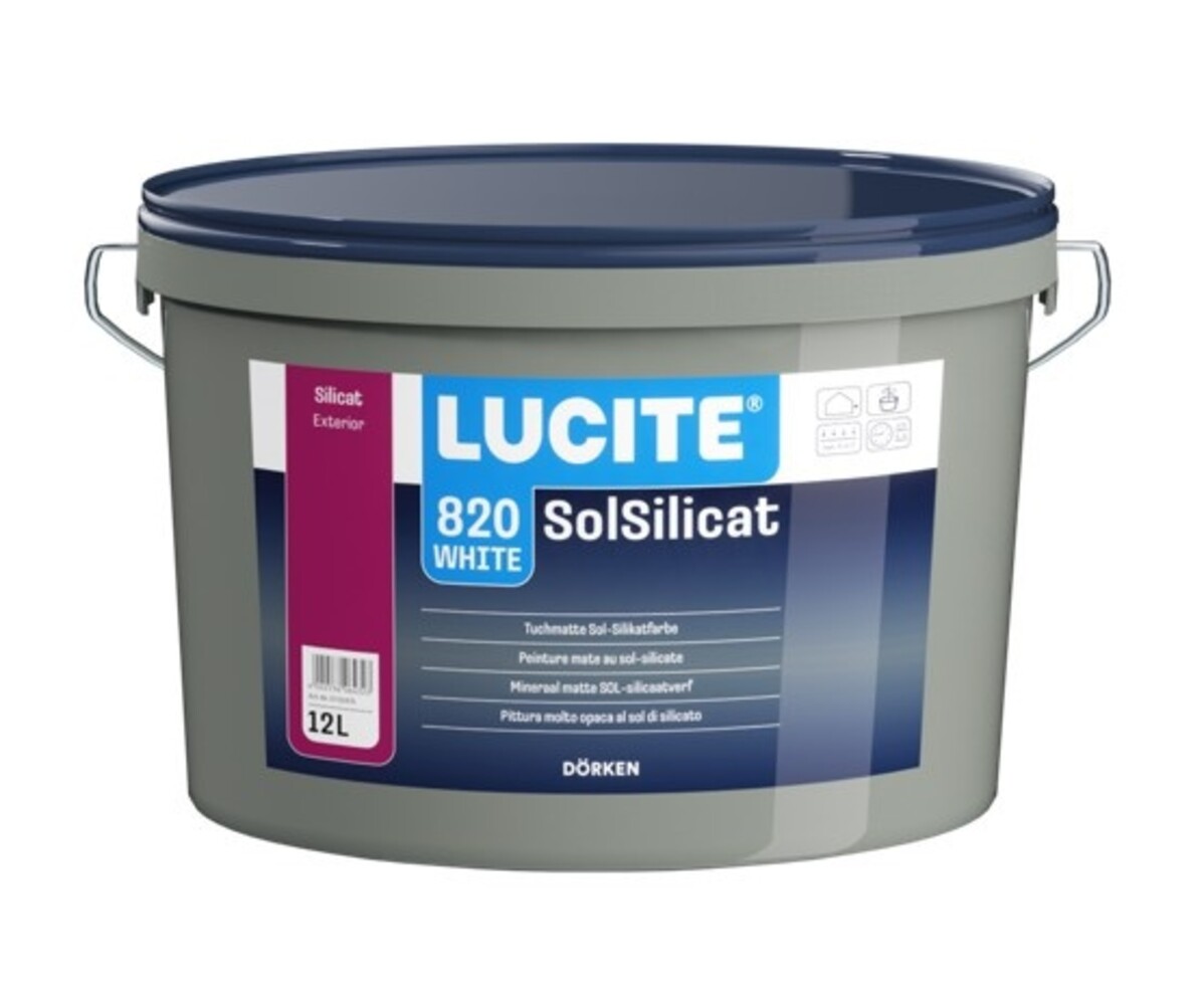 Lucite 820 Solsilicat | Matte Muur- & Gevelverf Lucite 820 Solsilicat | Matte Muur- & Gevelverf
