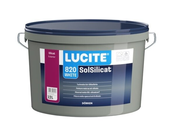 Lucite 820 Solsilicat | Matte Muur- & Gevelverf Lucite 820 Solsilicat | Matte Muur- & Gevelverf