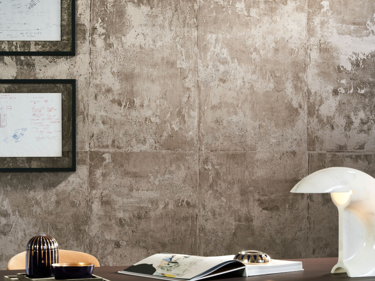 Arte Icons Behang Platinum 85505