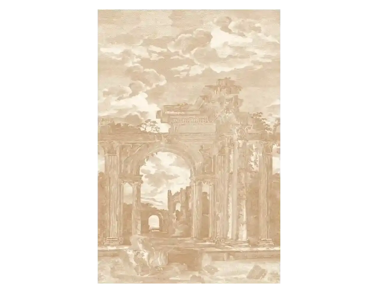 Arte Sculptura Behang Rovine - Panoramique 42562