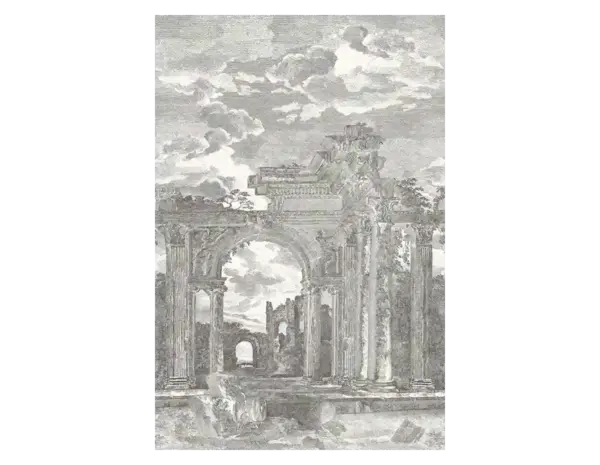 Arte Sculptura Behang Rovine - Panoramique 42560