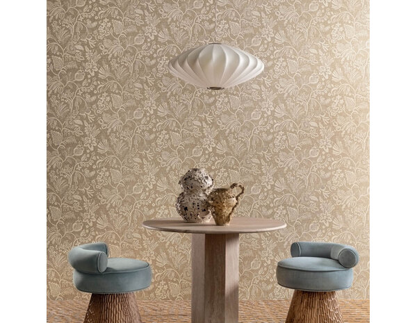 Casamance Broderies Pastel 76960100 Casamance Broderies Pastel 76960100