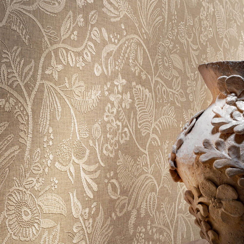 Casamance Broderies Pastel 76960406 Casamance Broderies Pastel 76960406