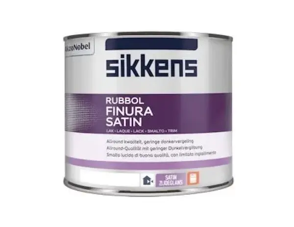 Sikkens Rubbol Finura Satin | Zijdeglans Lakverf Buiten Sikkens Rubbol Finura Satin | Zijdeglans Lakverf Buiten